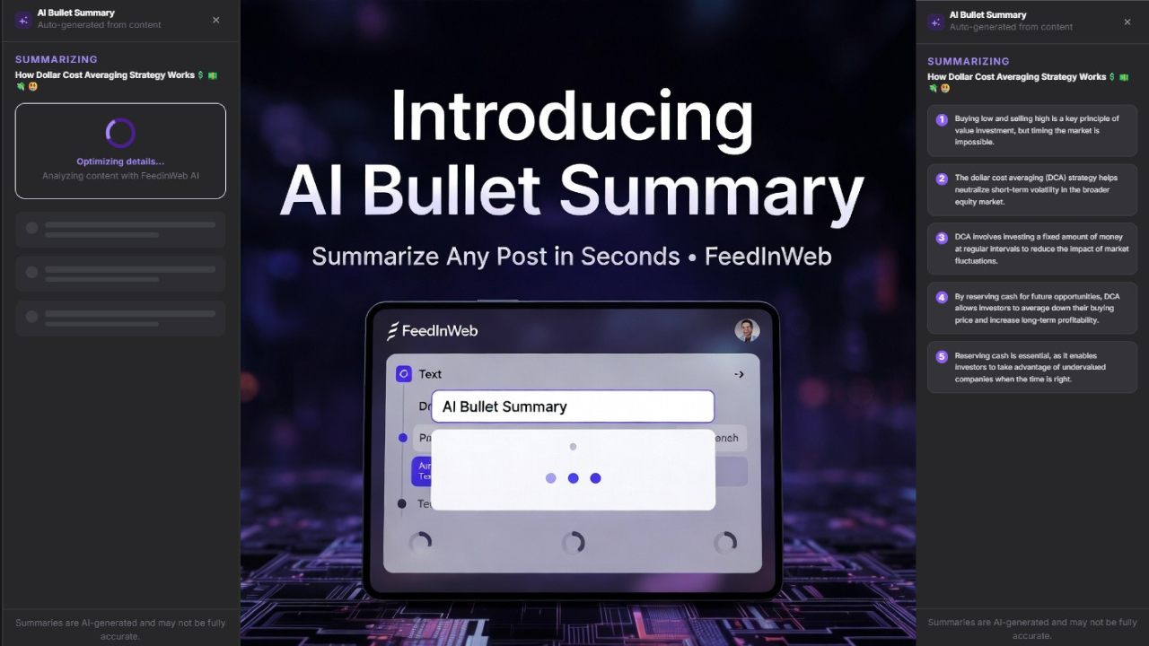 Bullets Summary - AI Summary For Content In the Timeline