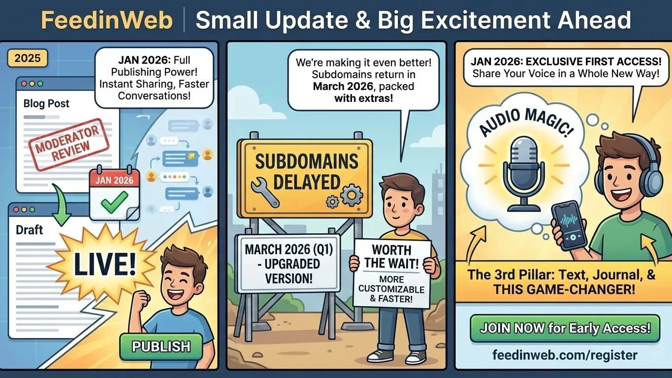 Rolling Out New Features in January 2026 – With a Small Update & Big Excitement Ahead